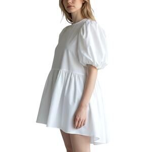 Hill House Francesca High Low Mini Dress - XS